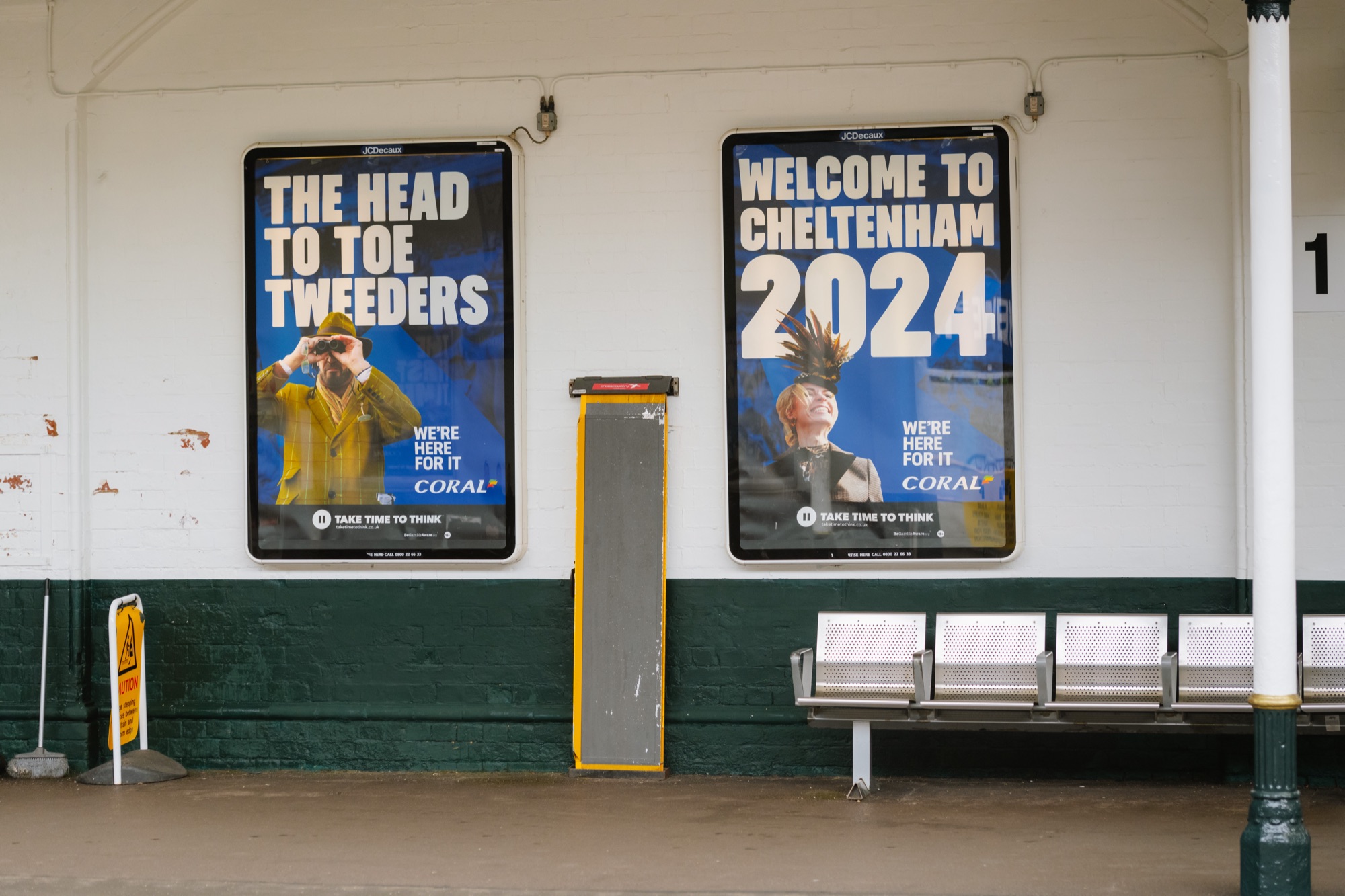 Head to Toe Tweeders and Welcome to Cheltenham posters
