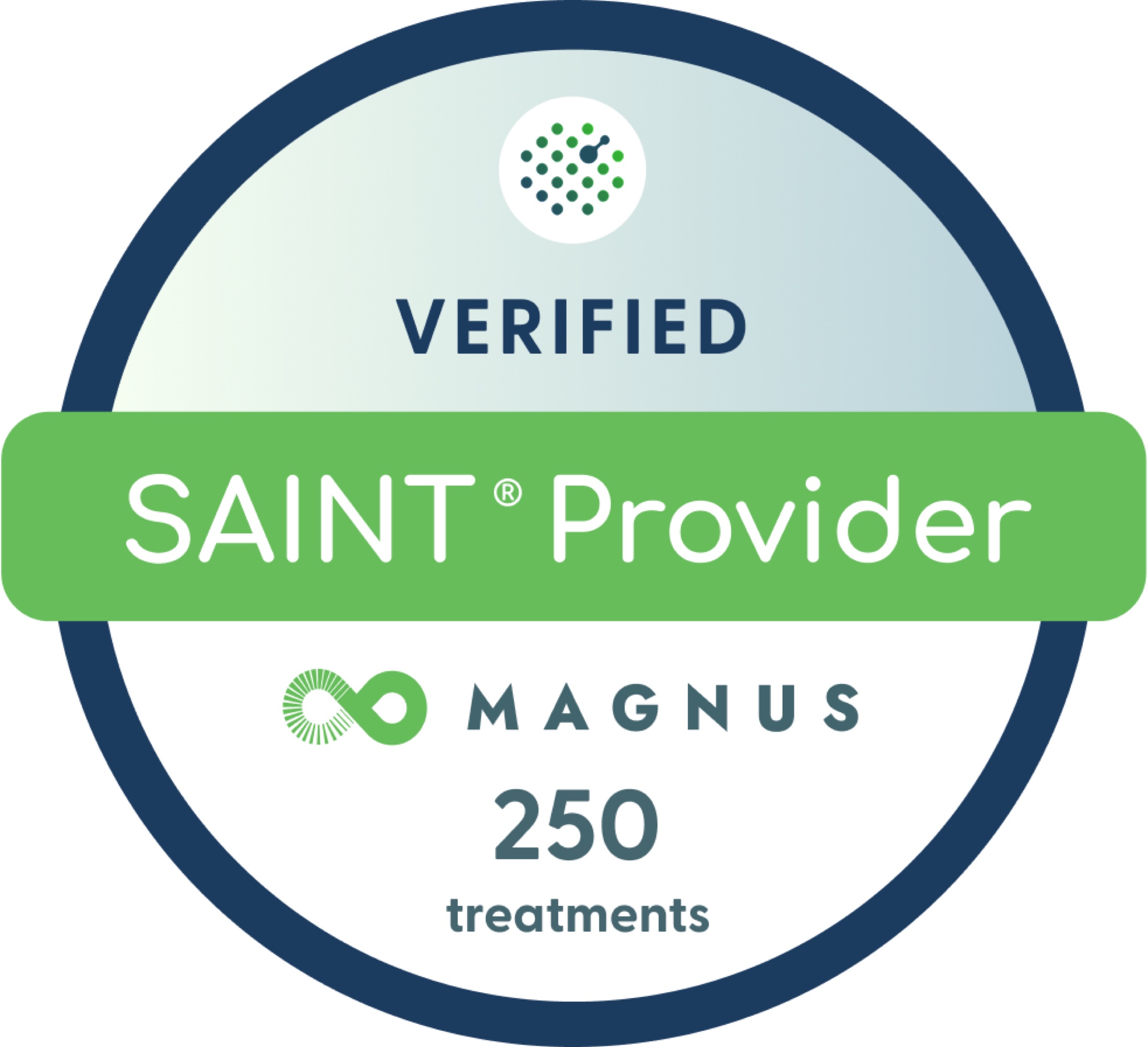 Verified SAINT Provider badge