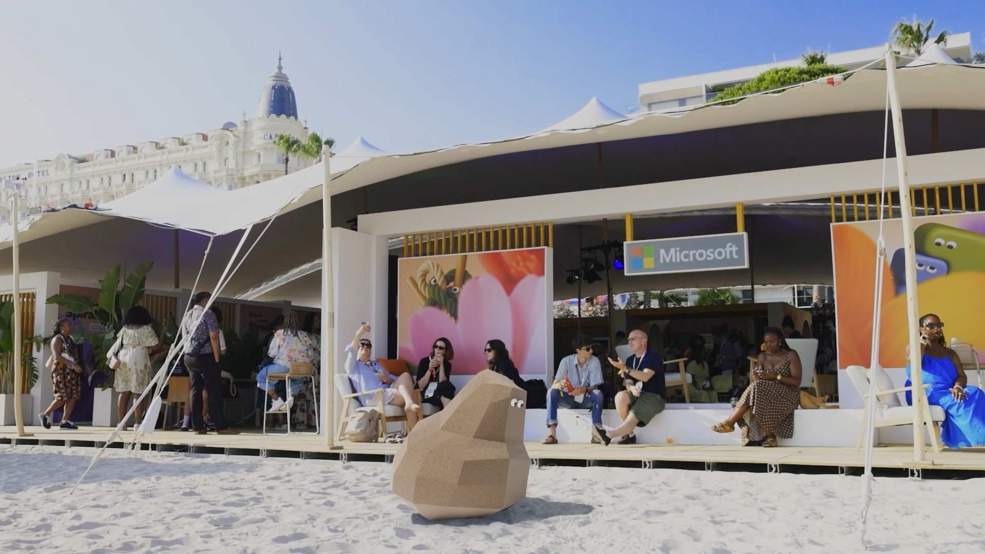 A Creative Demon at the Microsoft beach house