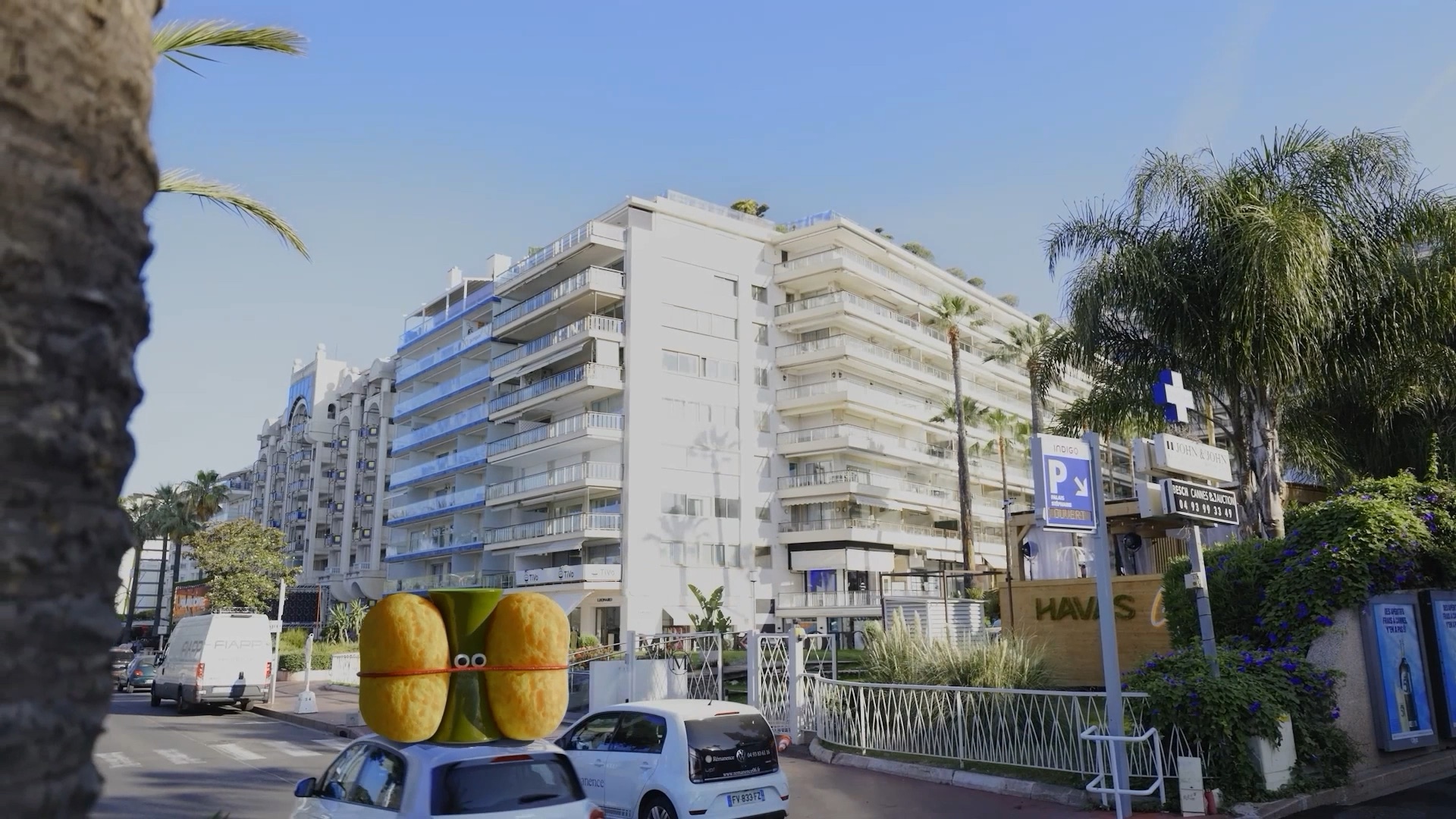 Creative Demons on a Cannes street